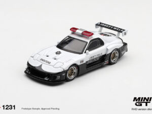 MGT01231-R - Mini GT - 1:64 Mazda RX-7 LB-Super Silhouette Police (8cm Long)