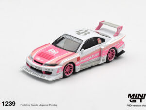 MGT01239-R - Mini GT - 1:64 Nissan SILVIA (S15) LB-Super Silhouette AMOCULTURE (7cm Long)