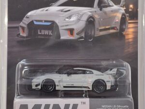 MGT01248-BL - Mini GT - 1:64 NISSAN LB-Silhouette WORKS GT 35GT-RR Ver.1 Matt Grey (Blister Pack) (7cm Long)