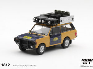 MGT01312-L - Mini GT - 1:64 Range Rover 1981 Camel Trophy Sumatra H.Fischer & W.Bays (7cm Long)