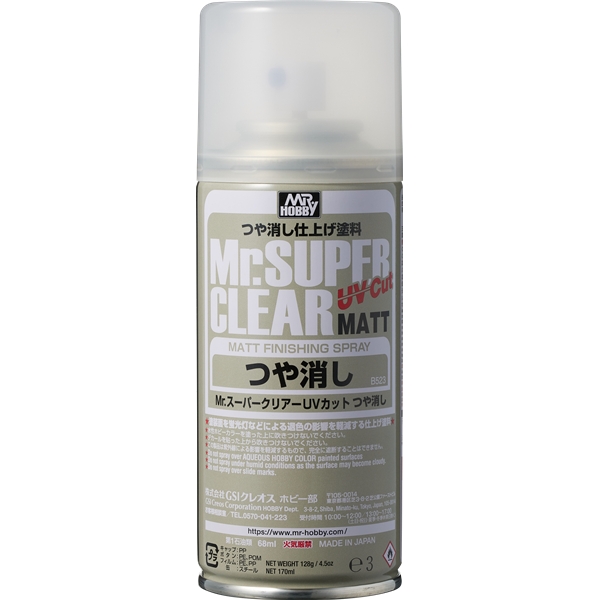 MR-B523 - Mr.Super Clear Matt UV Cut (170ml)