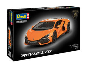Rev07723 - Revell 1:24 Lamborghini Revuelto (Plastic Model Building Kit - 20,8cm Long)